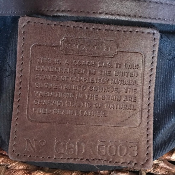 Leather Coach Bag - Picture 8 of 8